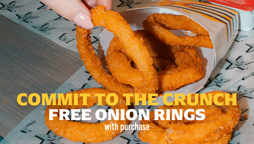 free onion rings with purchase for national onion ring day