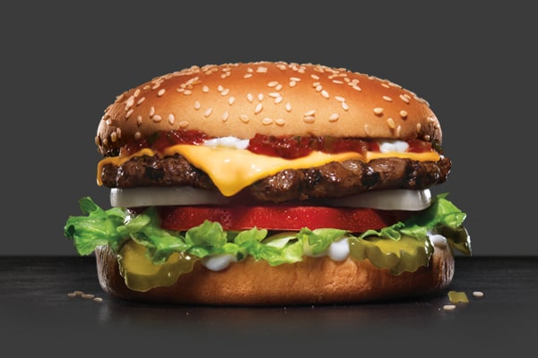 Famous Star with cheese burger